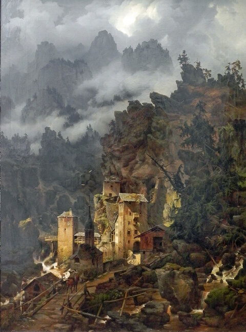 Gemälde Karl Eduard Biermann 1803-1892
