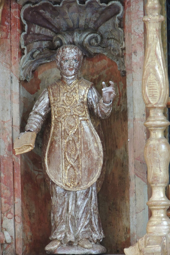  Statuette des Jesuitenheiligen Ignatius von Loyola